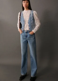 MANGO Koszule I Bluzki*Półprzezroczysta bluzka