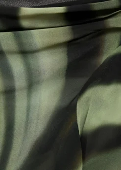 MANGO Koszule I Bluzki*Półprzezroczysta bluzka z nadrukiem