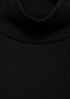 Dzieci MANGO Koszulki I Topy*Prążkowana koszulka z golfem