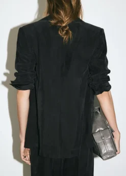 MANGO Marynarki*Prosta marynarka z tkaniny cupro