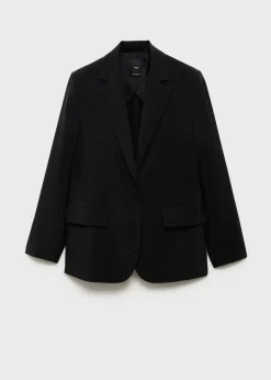 MANGO Marynarki*Prosta marynarka z tkaniny cupro