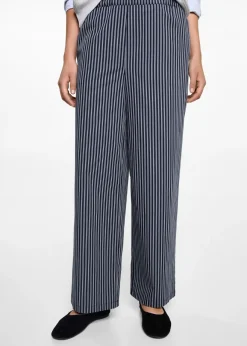 MANGO Spodnie*Proste spodnie w pasy