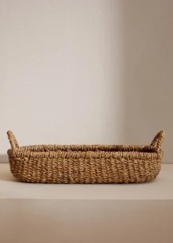 MANGO Kosze Do Sypialni|Kosze Do Salonu*Prostokątny koszyk z uchwytami