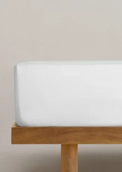 MANGO Prześcieradło Spodnie*Prześcieradło spodnie z 100% lnu na łóżko 135 cm