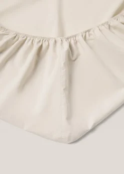 MANGO Prześcieradło Spodnie*Prześcieradło spodnie z pranej bawełny na łóżko 90 cm