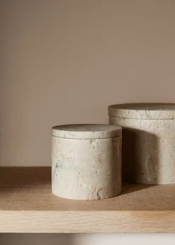 MANGO Dekoracja Sypialni|Ramki Na Zdjęcia I Pudełka*Pudełko z imitacji marmuru 10 x 9 cm