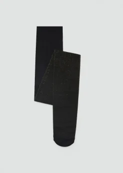 MANGO Więcej Akcesoriów*Rajstopy z lureksową nitką