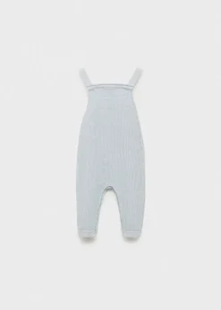 Dzieci MANGO Sukienki I Kombinezony|Kombinezony I Ogrodniczki*Rampers na szelkach z dzianiny