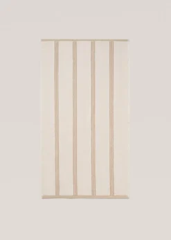MANGO Ręczniki*Ręcznik do rąk z 100% bawełny w paski 50 x 90 cm