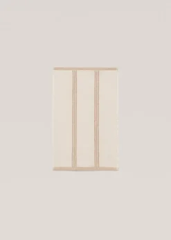 MANGO Ręczniki*Ręcznik do twarzy z 100% bawełny w paski 30 x 50 cm