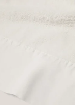 MANGO Ręczniki*Ręcznik do twarzy z bawełny z fakturą 30x50 cm