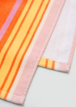 MANGO Więcej Akcesoriów*Ręcznik plażowy z 100% bawełny w paski