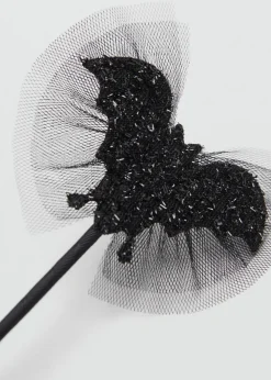 Dzieci MANGO Akcesoria*Różdżka z błyszczącym nietoperzem z tiulu