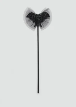 Dzieci MANGO Akcesoria*Różdżka z błyszczącym nietoperzem z tiulu