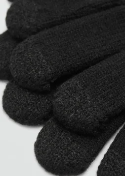 MANGO Szaliki, Czapki I Rękawiczki*Rękawiczki z dzianiny