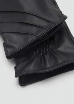 MANGO Czapki I Rękawiczki*Rękawiczki ze sztucznej skóry