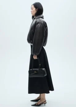 MANGO Spódnice*Rozkloszowana spódnica z zakładkami