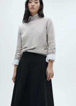 MANGO Spódnice*Rozkloszowana spódnica z zakładkami