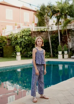 Dzieci MANGO Buty*Sandały z metalicznych pasków