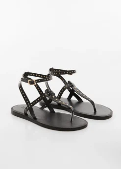 Dzieci MANGO Buty*Sandały z ćwiekami na paskach