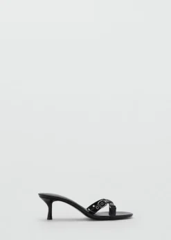 MANGO Buty*Sandały z wyciętymi paskami