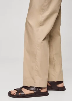 MANGO Skóra|Buty*Sandały ze skrzyżowanymi paskami z 100% skóry