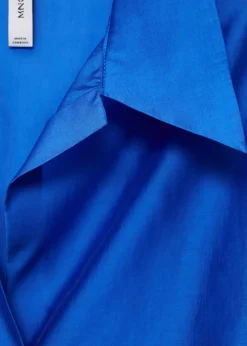 MANGO Koszule I Bluzki*Satynowa koszula z lyocellu