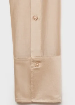 MANGO Koszule I Bluzki*Satynowa koszula z lyocellu