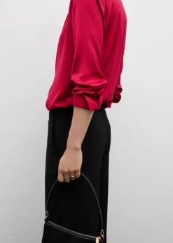 MANGO Koszule I Bluzki*Satynowa, lejąca koszula