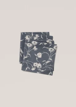 MANGO Obrusy*Serwetka z bawełny w kwiaty 45 x 45 cm