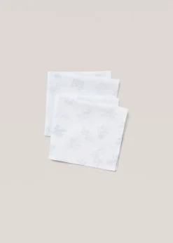 MANGO Obrusy*Serwetka z bawełny z kwiatowym motywem