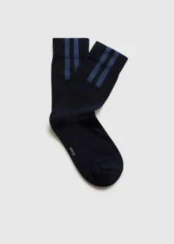 MANGO Bielizna*Skarpetki bawełniane w paski