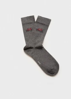 MANGO Bielizna*Skarpetki bawełniane z motywem roweru