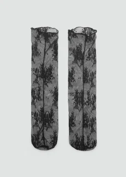 MANGO Więcej Akcesoriów*Skarpetki z koronki