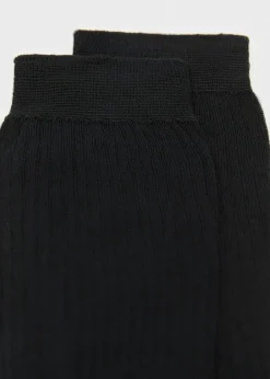 MANGO Więcej Akcesoriów*Skarpetki z prążkowanej bawełny