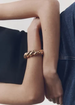 MANGO Biżuteria*Skręcona bransoletka