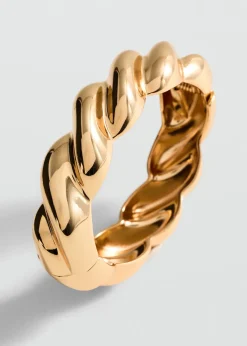 MANGO Biżuteria*Skręcona bransoletka