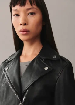 MANGO Kurtki|Skóra*Skórzana kurka biker