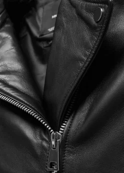 MANGO Kurtki|Skóra*Skórzana kurka biker