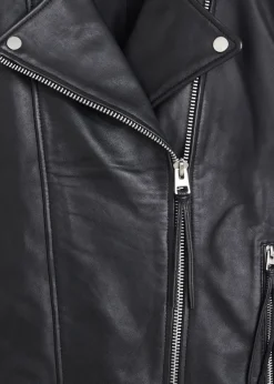 MANGO Kurtki|Skóra*Skórzana kurka biker