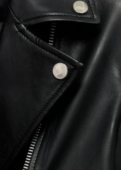 MANGO Kurtki|Skóra*Skórzana kurka biker