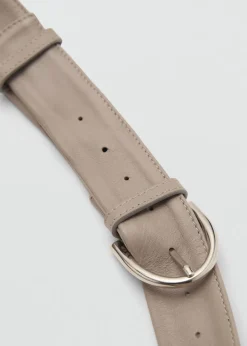 MANGO Torebki|Akcesoria Skórzane*Skórzana torba w kształcie półksiężyca