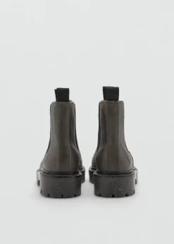 MANGO Buty|Akcesoria Skórzane*Skórzane botki chelsea
