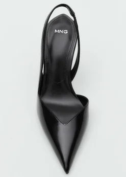 MANGO Buty|Akcesoria Skórzane*Skórzane buty na obcasie