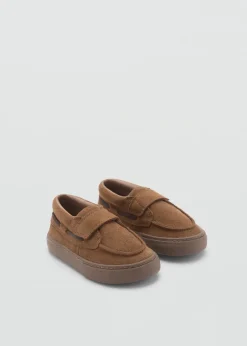 Dzieci MANGO Buty*Skórzane buty w stylu żeglarskim