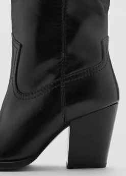 MANGO Buty|Akcesoria Skórzane*Skórzane kowbojki