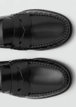 MANGO Buty|Akcesoria Skórzane*Skórzane mokasyny