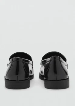 MANGO Buty|Akcesoria Skórzane*Skórzane mokasyny z frędzlami