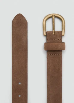 Dzieci MANGO Więcej Akcesoriów*Skórzany pasek