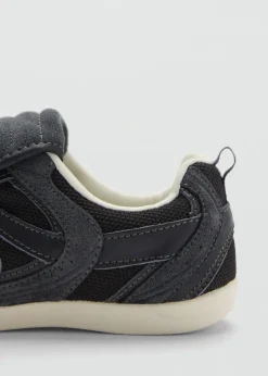 MANGO Buty|Akcesoria Skórzane*Sneakersy skórzane wstawki